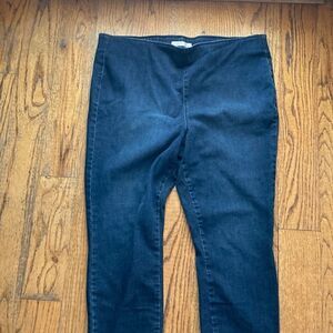 Lauren Conrad Pull-On Comfort Millennial Super Skinny Jeans Size XXL